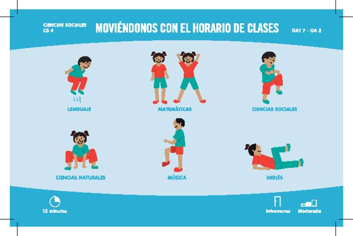 Moviéndonos con el horario de clases