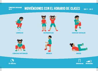 Moviéndonos con el horario de clases