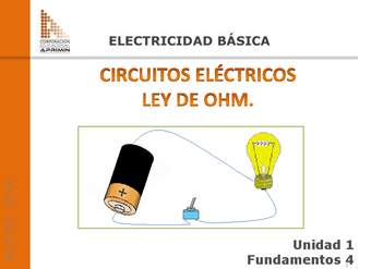 Presentación Circuitos eléctricos, ley de Ohm