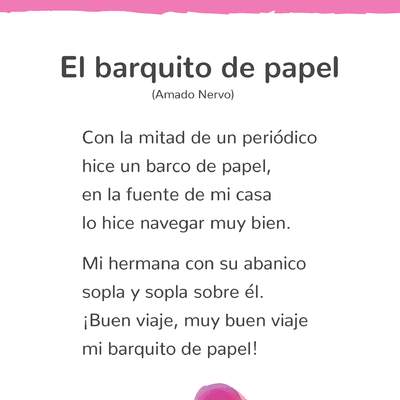 El barquito de papel