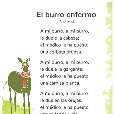 El burro enfermo