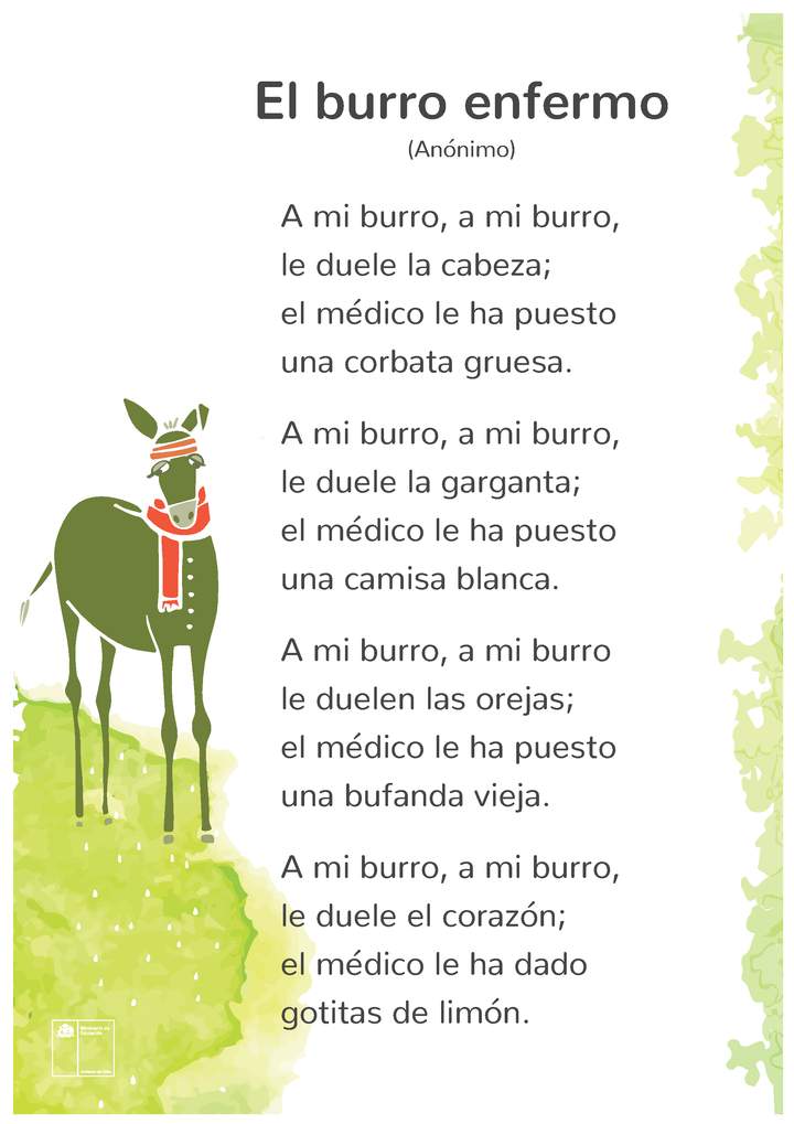 El burro enfermo