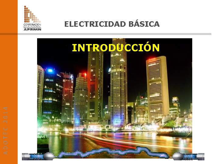 Presentación Concepto de electricidad, materiales conductores y aisladores de  la electricidad.
