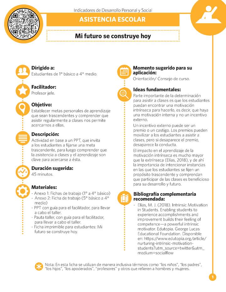 Ficha IDPS: Mi futuro se construye hoy.