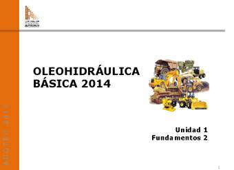 Presentación Fundamentos de oleo-hidráulica, segunda parte