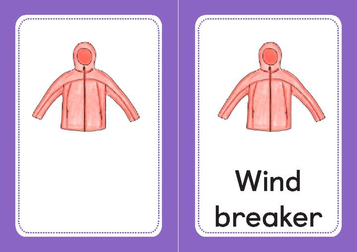 Tarjeta para imprimir o proyectar: Windbreaker