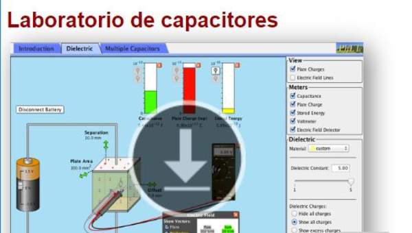 Laboratorio de capacitores