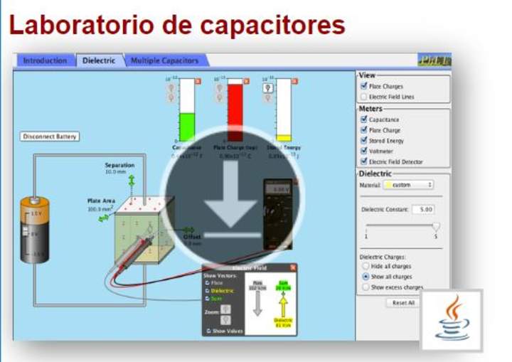 Laboratorio de capacitores