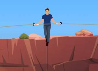 Walk-the-tightrope