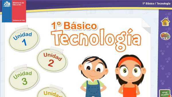 Textos Escolares Digitales - 1° Básico Tecnología