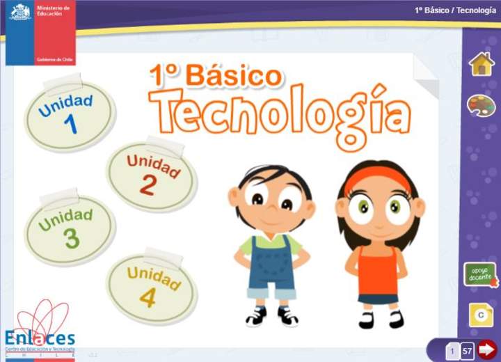 Textos Escolares Digitales - 1° Básico Tecnología