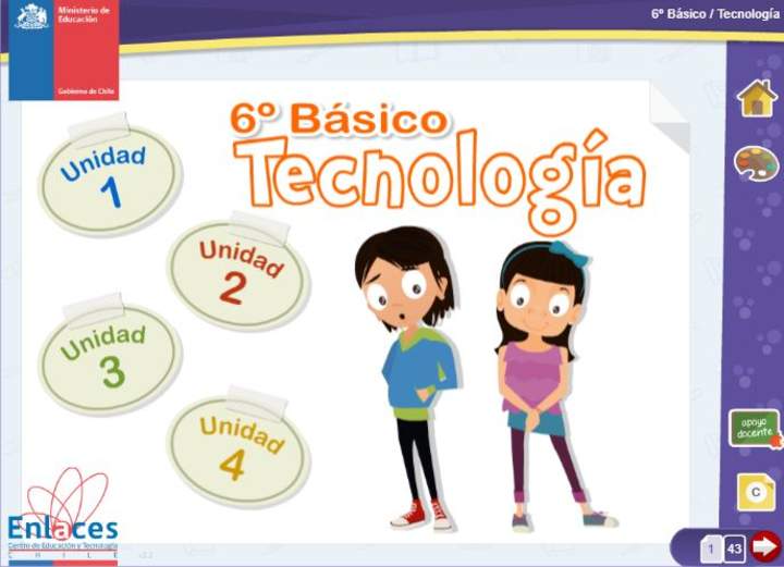 Textos Escolares Digitales - 6° Básico Tecnología
