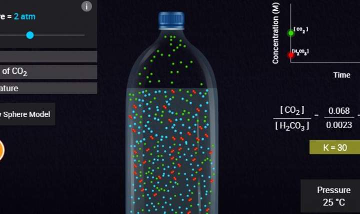 ¿Por qué la soda se desinfla?