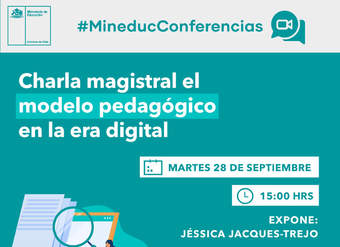 Conferencia: Charla magistral el modelo pedagógico en la era digital