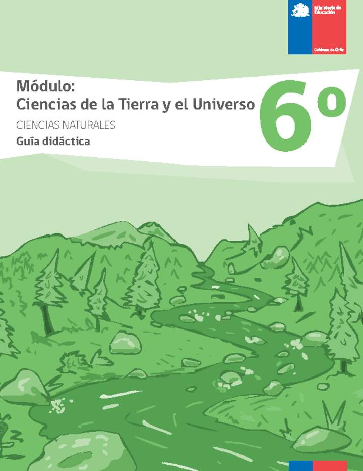 Guía didáctica: Módulo Ciencias de la Tierra y el Universo