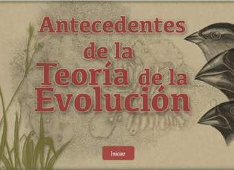 Antecedentes de la teoría de la evolución