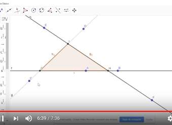 Video Perpendiculares paralelas y triángulos