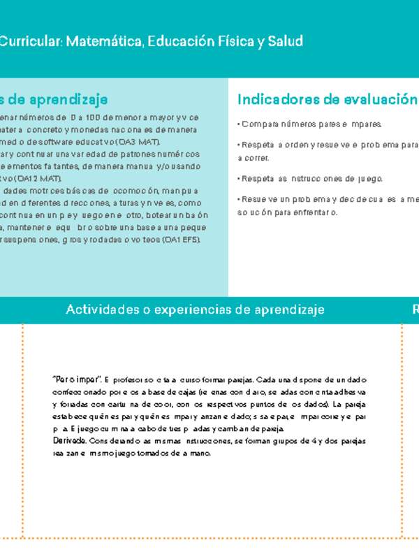 2° básico, Ficha N° 7 Movimiento en 15 minutos