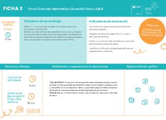 3° básico, Ficha N° 3 Movimiento en 15 minutos