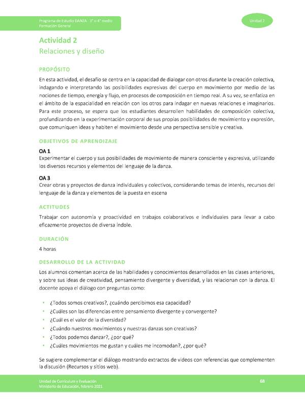 Actividad 2: Relaciones y diseño