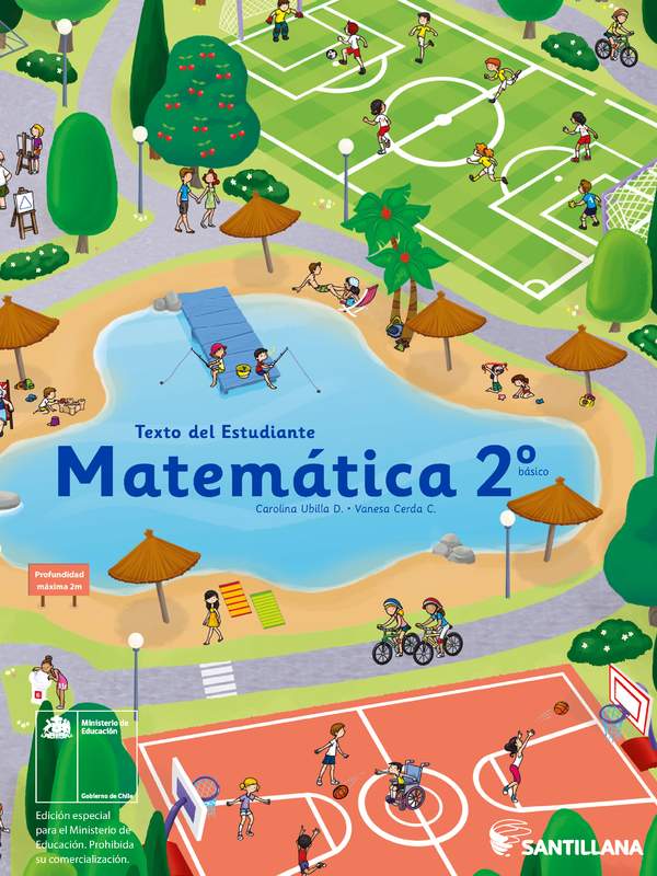 Matemática 2° básico, Texto del estudiante - Fragmento de muestra