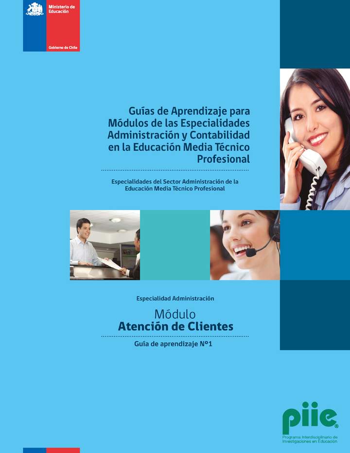 Atención de Clientes  Aprendizaje  Guía 1