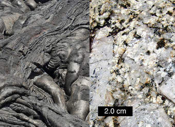 Rocas ígneas intrusivas y extrusivas