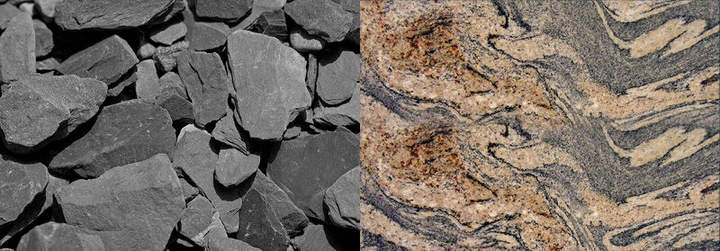 Clasificación de rocas metamórficas Clasificación de rocas metamórficas