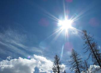 Energía solar en la tierra