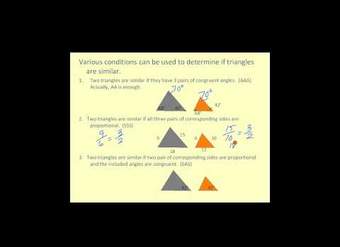 Triángulos Congruentes y Similares
