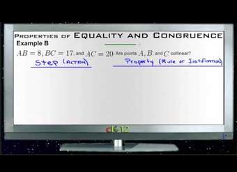 Propiedades de igualdad y ejemplos de congruencia - Básico