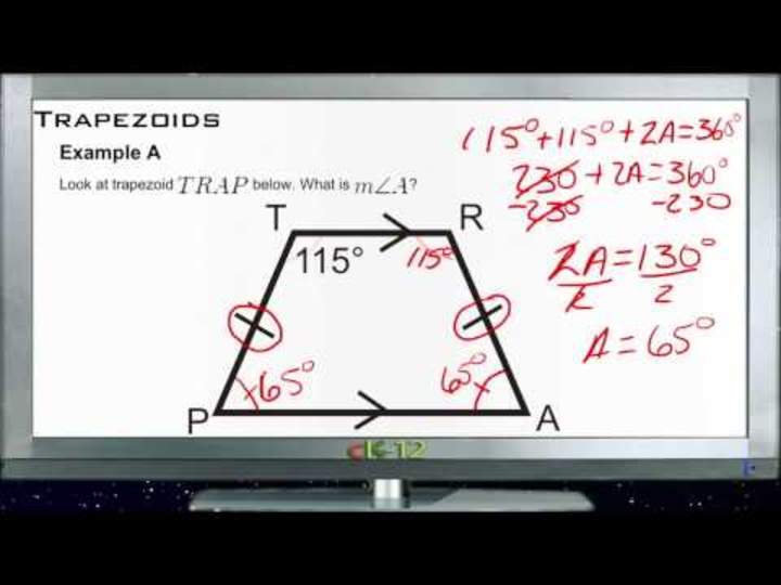 Ejemplos de trapecios: básicos Ejemplos de trapecios: básicos