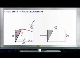 Principios del área de un paralelogramo - Básico