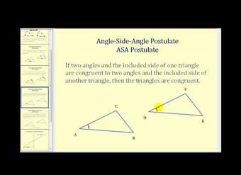 Introducción a los triángulos congruentes