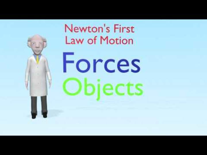 El profesor Mac explica la primera ley del movimiento de Newton El profesor Mac explica la primera ley del movimiento de Newton