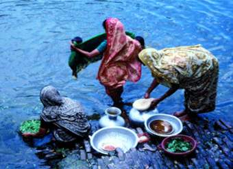 Contaminación del agua humana