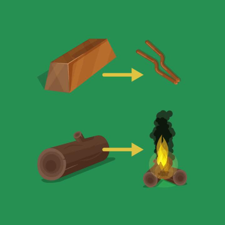Cambios químicos vs cambios físicos Cambios químicos vs cambios físicos