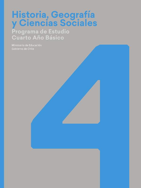 Programa de Historia 4º básico