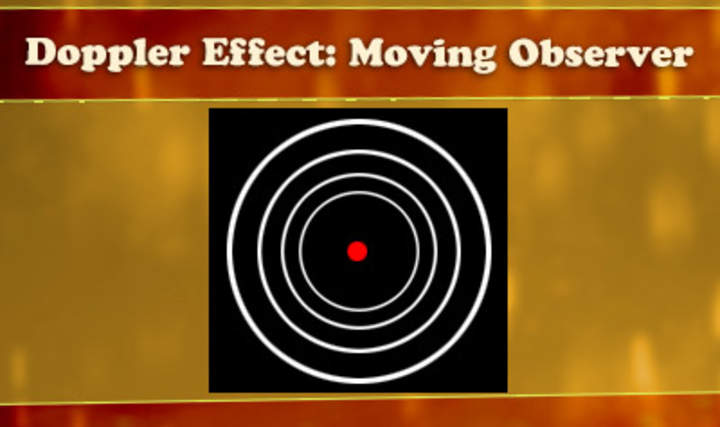 Efecto Doppler: Observador en movimiento Efecto Doppler: Observador en movimiento