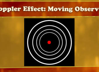 Efecto Doppler: Observador en movimiento