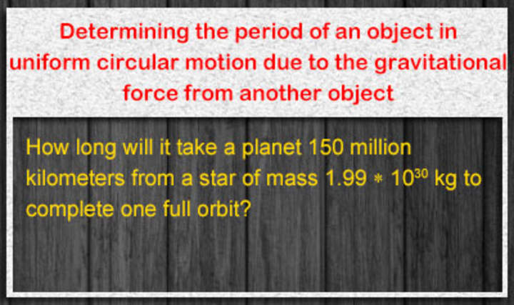 Ley de gravitación de Newton - Ejemplo 5 Ley de gravitación de Newton - Ejemplo 5