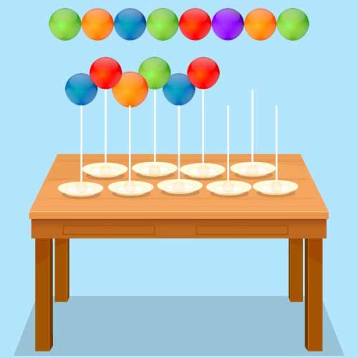 Patrones visuales: globos Patrones visuales: globos