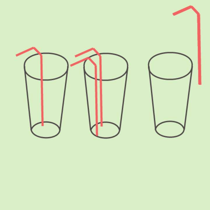Multiplicar por 2: pajitas y vasos Multiplicar por 2: pajitas y vasos