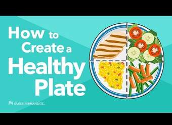 Cómo crear un plato saludable