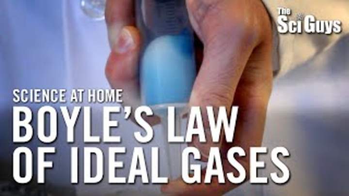 The Sci Guys: la ley de los gases ideales de Boyle The Sci Guys: la ley de los gases ideales de Boyle