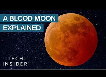 Por qué la luna se vuelve roja durante un eclipse lunar total