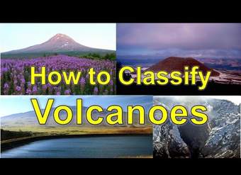 Cómo clasificar volcanes