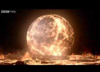 Cómo se formó la luna
