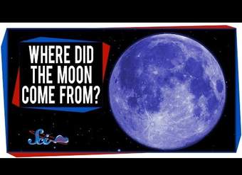 ¿De dónde vino la luna?