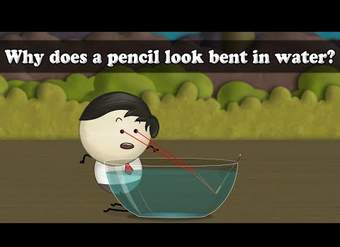 Refracción de la luz: ¿por qué un lápiz se ve doblado en agua?